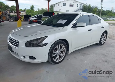 2014 Nissan Maxima 3.5 S z USA, uszkodzony, nr VIN 1N4AA5AP3EC478662